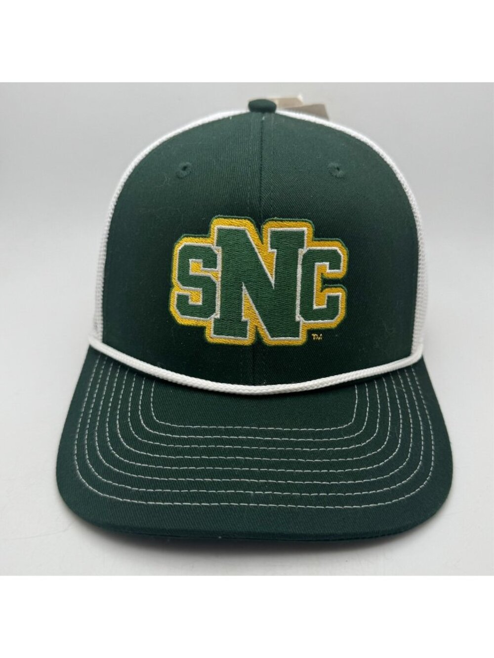 St Norbert Green Knights Trucker Hat Cap The Game Green White Rope Snapback NWT